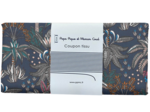 Coupon tissu 50 cm ex2432 navy exotic forest