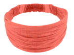 Headscarf headband- child size gaze dentelle corail