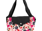 Tote bag with a zip champ floral