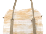 Bowling bag  rayé or blanc