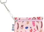 Keyring  wallet herbier rose