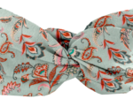 Jersey Crossed Headband Child vert bohème