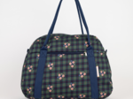 Bowling bag  tartan fleuri