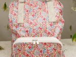 Foldable rucksack Gaby porcelaine rosée
