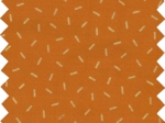 Cotton fabric caramel golden straw