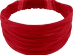 Headscarf headband- child size red