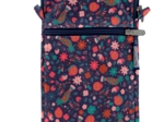 Quilted phone pocket huppette fleurie