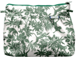 Pleated clutch bag jungle vintage