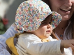 Sun Hat for baby mille et une fleurs