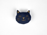 Meow hair slide navy blue