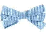 Ribbon hair slide oxford blue