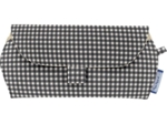 Glasses case vichy noir