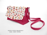 Flap of shoulder bag reveil printanier