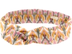Wire headband retro ikat ocre