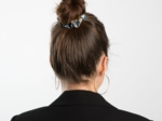 Small scrunchie flocon doré