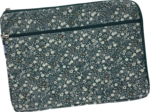 13 inch laptop sleeve fleuri kaki