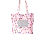 Tote bag herbier rose