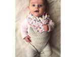 bandana bib petites filles pop