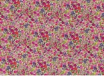 Coupon tissu 50 cm purple meadow