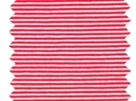 Jersey fabric rayé rouge