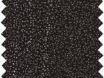 Coupon tissu 50 cm glitter black