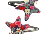 Star hair-clips tapis rouge