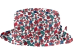 Rain hat adjustable-size T3 prairie fleurie