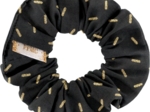 Small scrunchie golden straw
