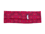 Stretch jersey headband  trèfle rubis