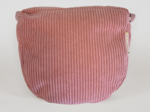 Base small bag without shoulder strap blush pink corduroy
