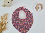 bandana bib hippie fleurie