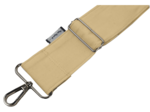 Wide shoulder strap camel