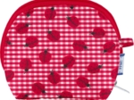 gusset coin purse ladybird gingham