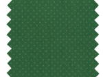 Cotton fabric pois or vert