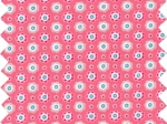 Coupon tissu 50 cm small flowers pink blusher