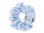 Small scrunchie sky blue gingham