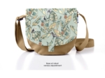Flap of small shoulder bag paradizoo mint