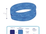 Stretch jersey headband  moutarde