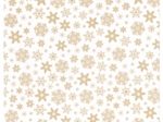 Cotton fabric ex2558 christmas ivory gold star snowflakes