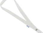 Lanyard necklace white sequined