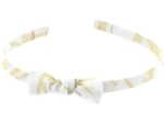 Thin headband ramage gold