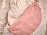 Banana bag blush pink corduroy