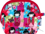 gusset coin purse kokeshis