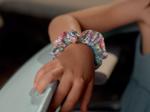 Small scrunchie mille et une fleurs