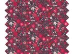 Cotton fabric ex2481 red seventies