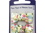Small bows hair clips menthol berry