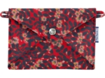 Little envelope clutch vermilion foliage