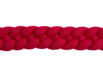 Plait hair slide fuschia