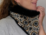 Adult Fur scarf snood attrape soleil