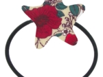 Pony-tail elastic hair star poppy
